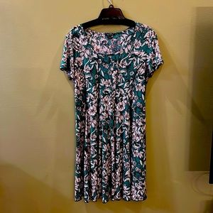 Sami & Jo short sleeve hardware trim dress